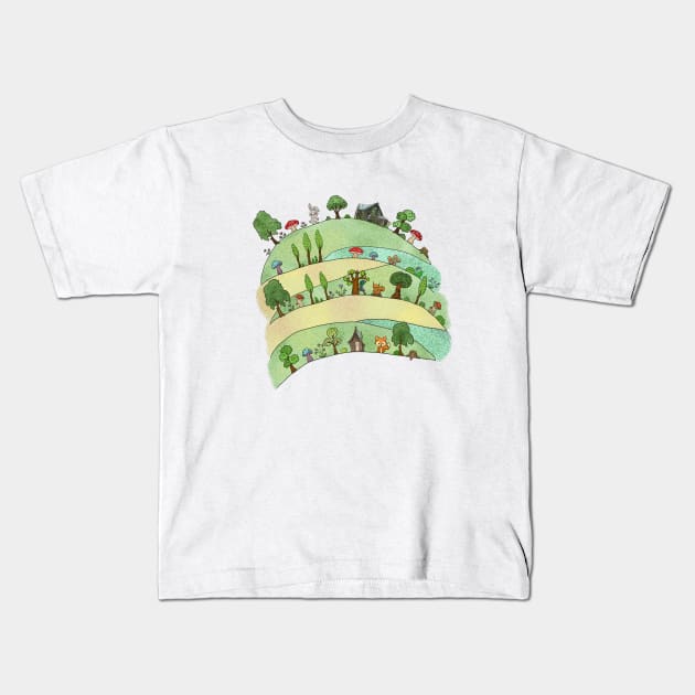 Waldland Kids T-Shirt by Blumchen